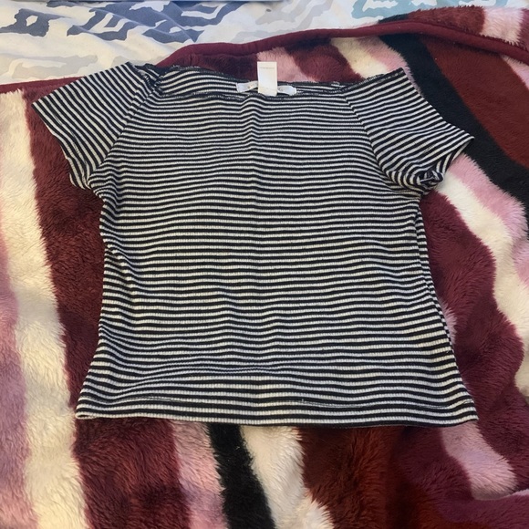 Striped crop top - Picture 1 of 1